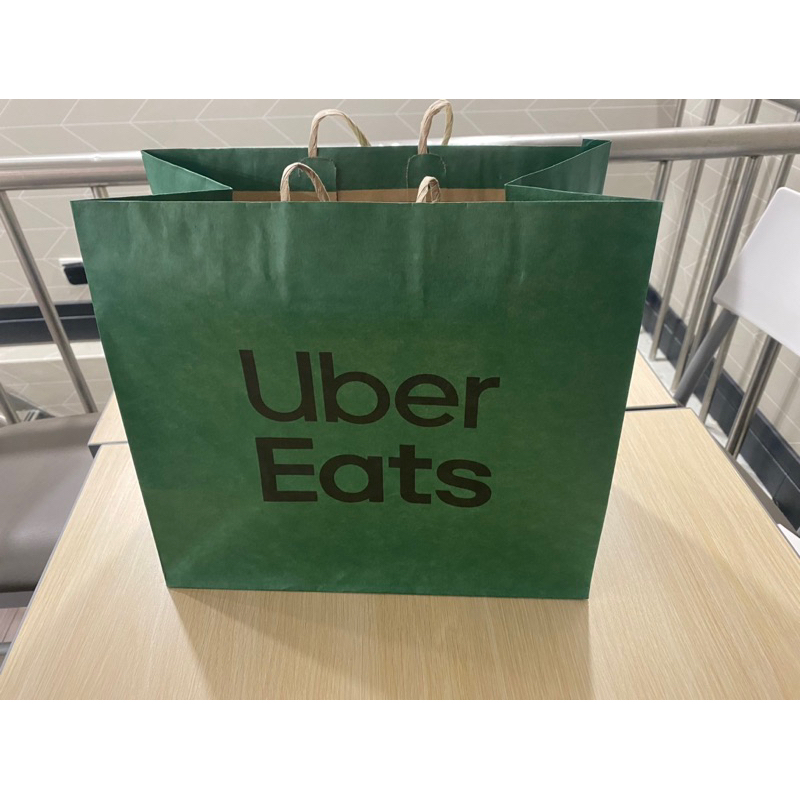 Uber Eats牛皮紙袋