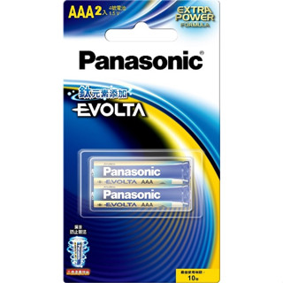 【Panasonic】國際牌 Evolta鈦元素鹼性電池3號2入