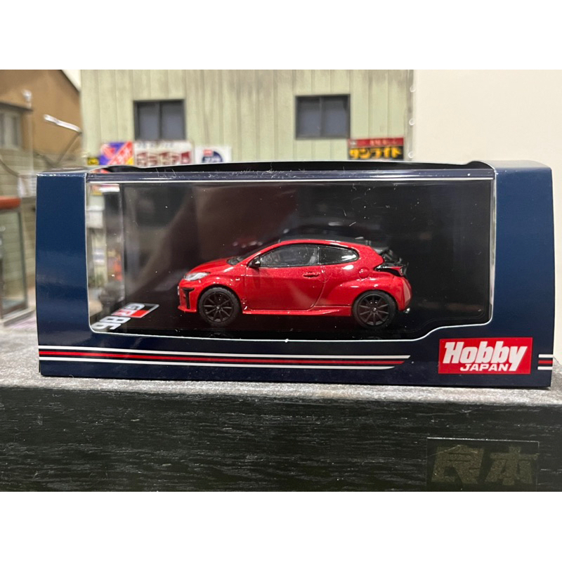 1/64 Hobby Japan Toyota GR Yaris 暴力 小鴨 車窗有瑕疵