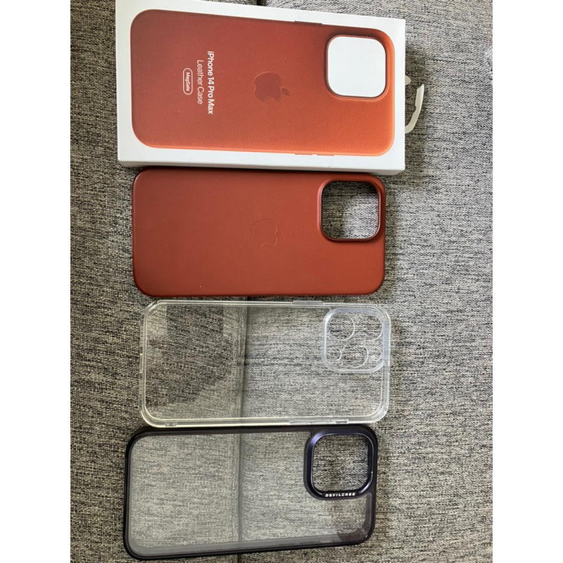 iPhone 14 Pro Max原廠皮革保護殼