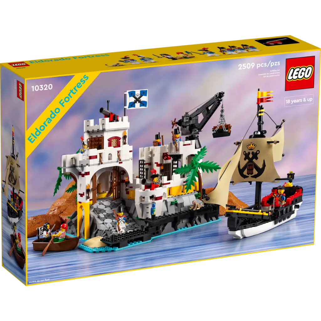 【台南樂高 益童趣】&lt;現貨&gt; LEGO 10320 黃金國堡壘 埃爾多倫多要塞 Icons系列 海軍 復刻