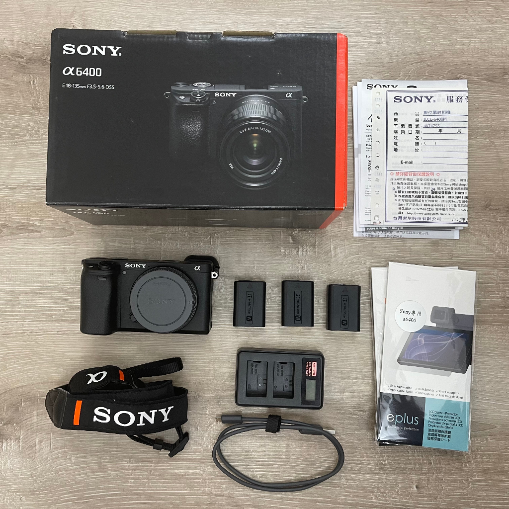 Sony A6400 單機身 / 黑色 / 公司貨