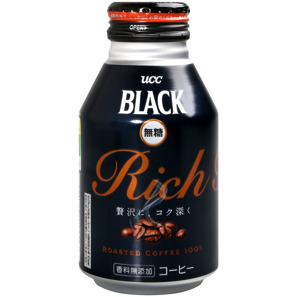 #悠西將# 日本 UCC RICH 黑咖啡 即飲 咖啡 無糖