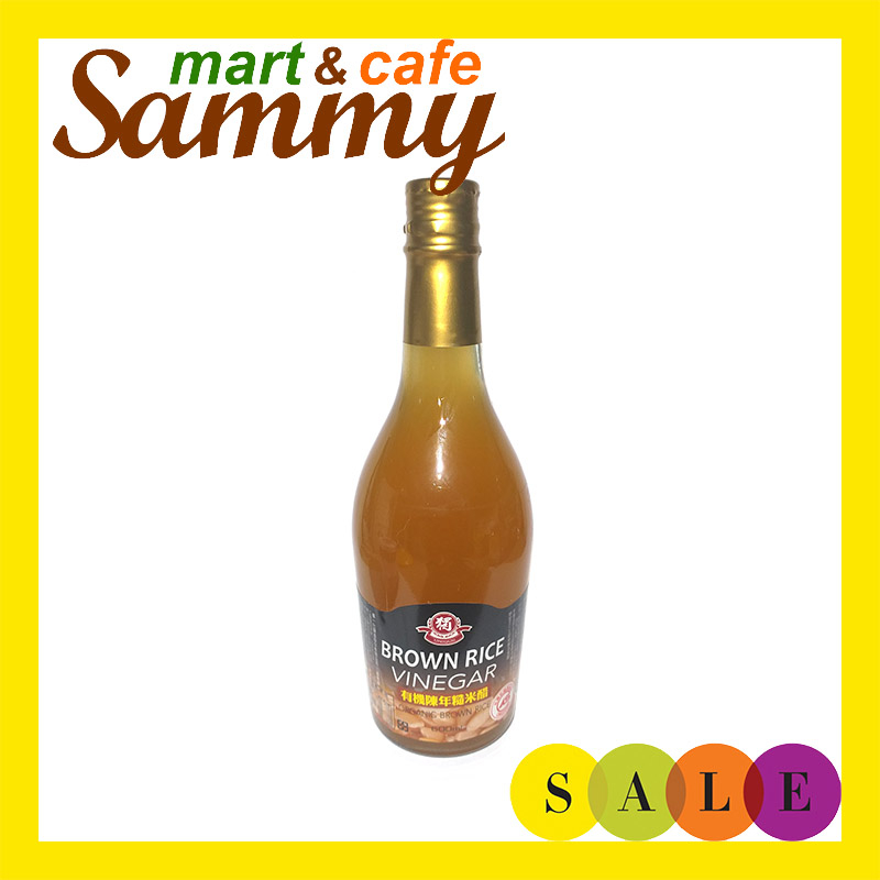 《Sammy mart》獨一社有機陳年糙米醋(600ml)/玻璃瓶裝超商店到店限3瓶