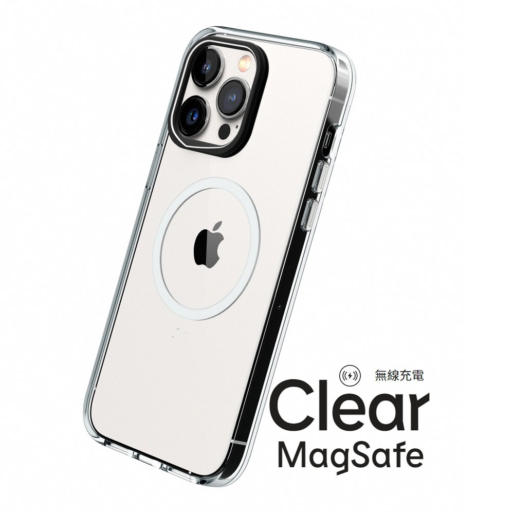 【犀牛盾】Clear (MagSafe 兼容)透明防摔手機殼 適用iPhone 13/iPhone14/iPhone15