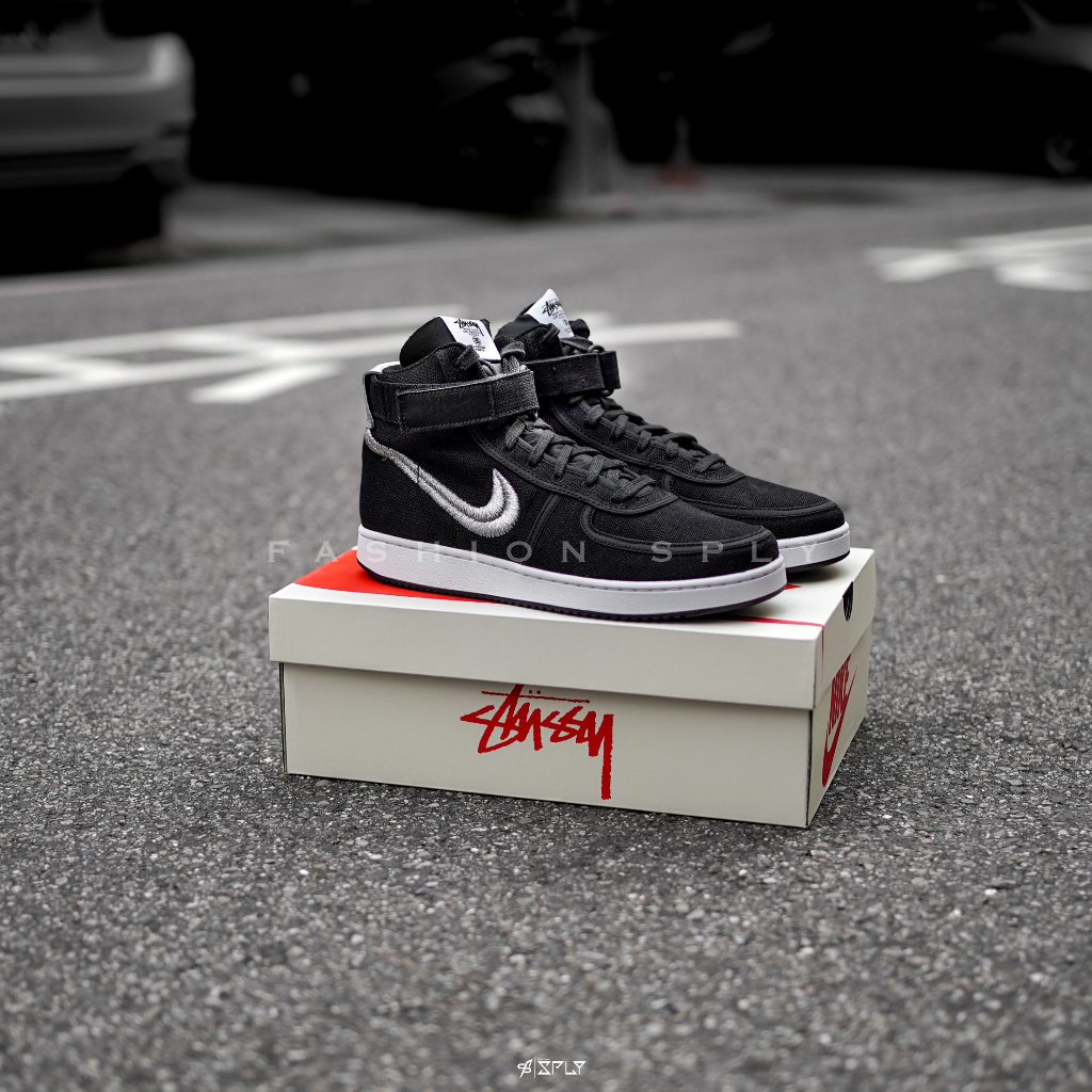 【Fashion SPLY】Stussy × Nike Vandal High Black 黑綠 DX5425-001