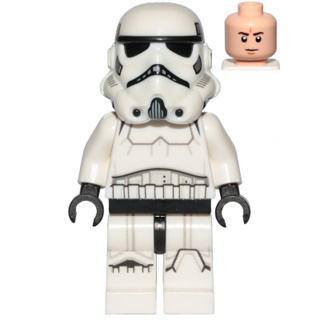 LEGO 樂高 人偶 STARWARS 星際大戰 Stormtrooper 帝國風暴兵 白兵 75300 75307