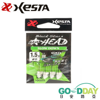 >日安路亞< XESTA BLACK STAR SLOW DOWN 鉛頭鉤