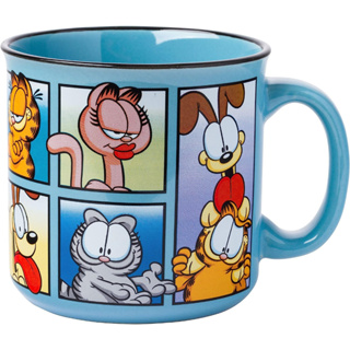 預購🚀美國正貨🚀美國專櫃 加菲貓 Garfield 杯子 陶瓷 馬克杯 水杯 咖啡杯 Silver Buffalo