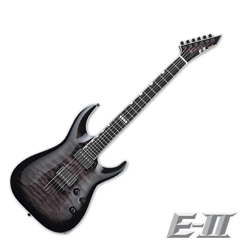 【又昇樂器】日廠 ESP E-II E-II HORIZON NT-II STBLKSB 主動式 雙雙 電吉他