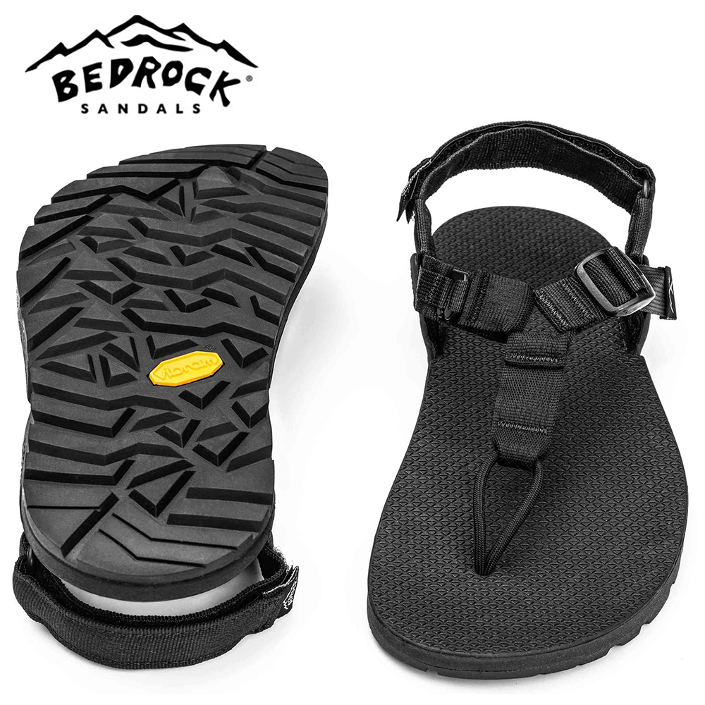 【BEDROCK 美國】Cairn Adventure Sandals 越野運動涼鞋 中性款 黑 美國製