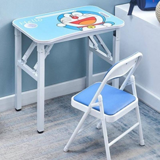 兒童桌子 寫字桌子 家用 可折疊桌 學生書桌 國小課桌椅 作業課桌 簡易 學習桌椅 套裝 VMNpJC