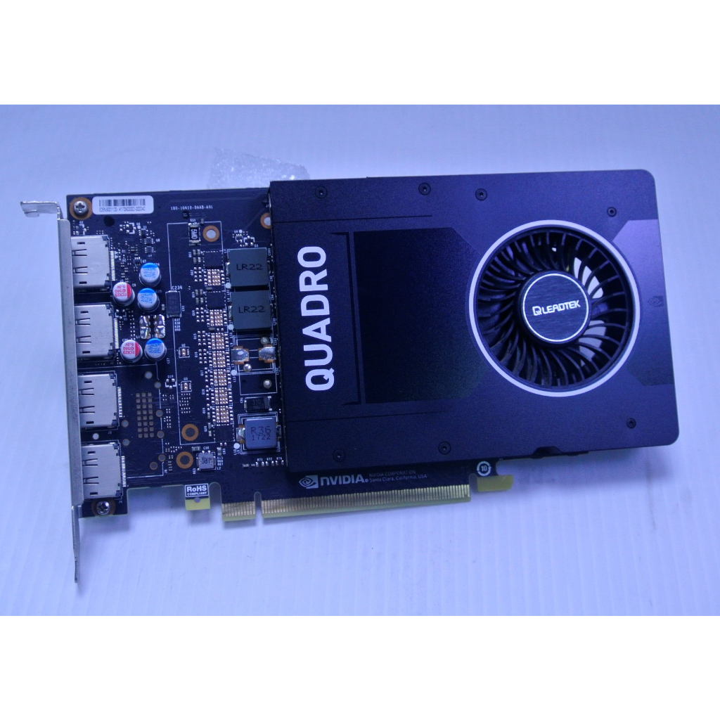 立騰科技電腦 ~ 麗台 NVIDIA Quadro P2000 NVIDIA 拆機良品 專業繪圖卡 顯示卡