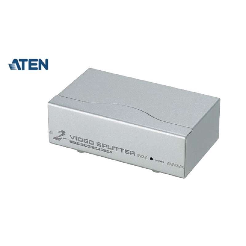 ATEN VS92A 2埠VGA視訊螢幕分配器 (頻寬350MHz)