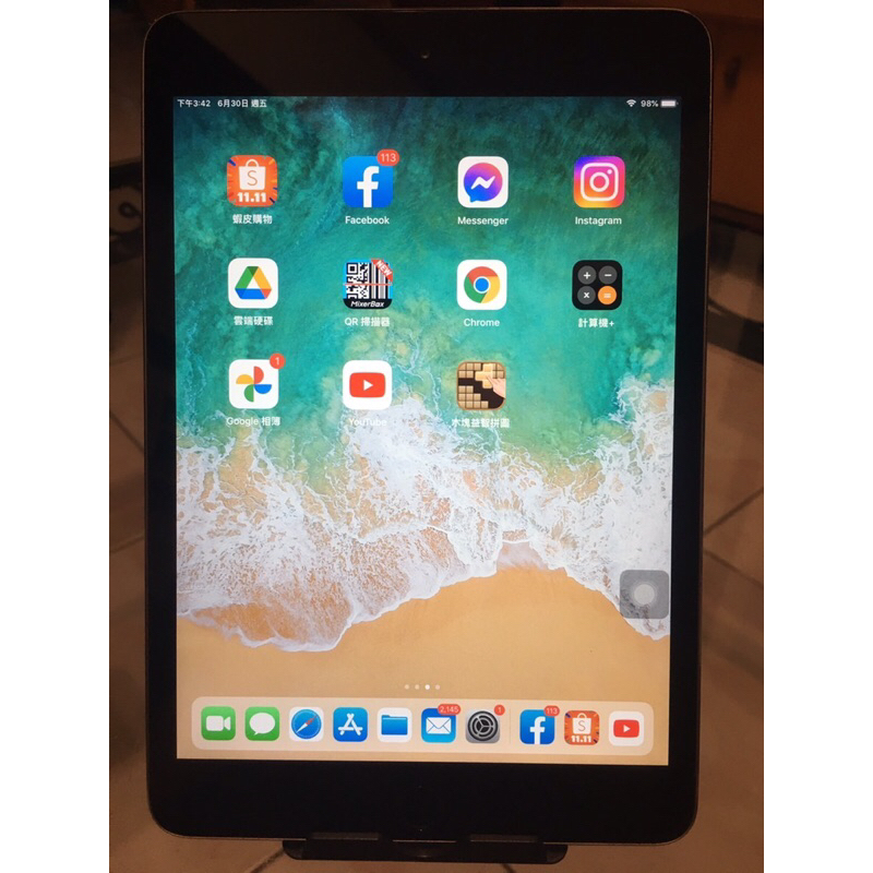 iPad mini 3 16G 鐵灰