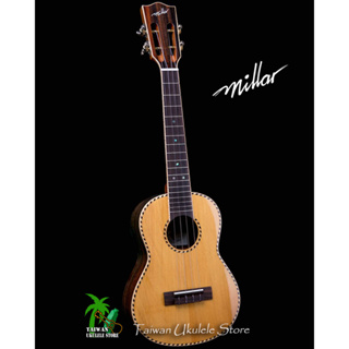 【台灣烏克麗麗 專門店】MILLAR UKULELE 烏克麗麗 TK-260W 檜木/玫瑰木全單26吋(台灣製造手工琴)