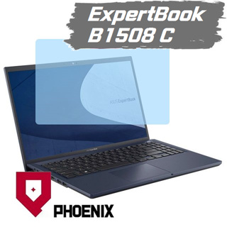 『PHOENIX』ASUS B1508 B1508CEAE B1系列 專用 高流速 濾藍光 螢幕螢幕貼 + 鍵盤膜