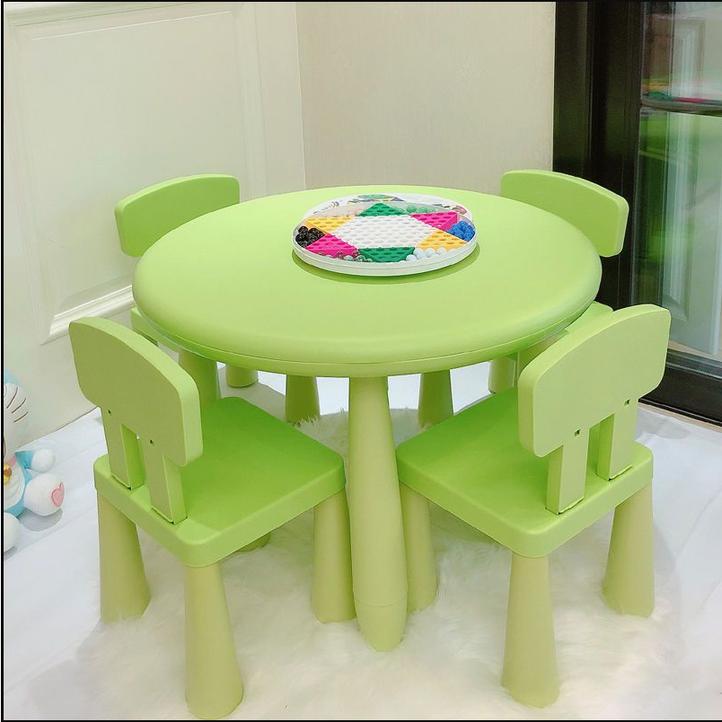 免運 兒童塑料桌椅 寶寶餐桌椅學習桌椅寶寶玩具桌兒童吃飯畫畫桌子