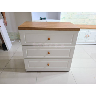 香榭二手傢俱*全新精品 鄉村風烤白色2.5尺 三鬥櫃-抽屜櫃-衣櫃-衣櫥-矮櫃-電視櫃-置物櫃-收納櫃-玩具櫃-櫥櫃