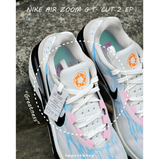 Nike Air Zoom GT Cut 2 實戰籃球鞋 男款 白藍粉 DJ6013-104