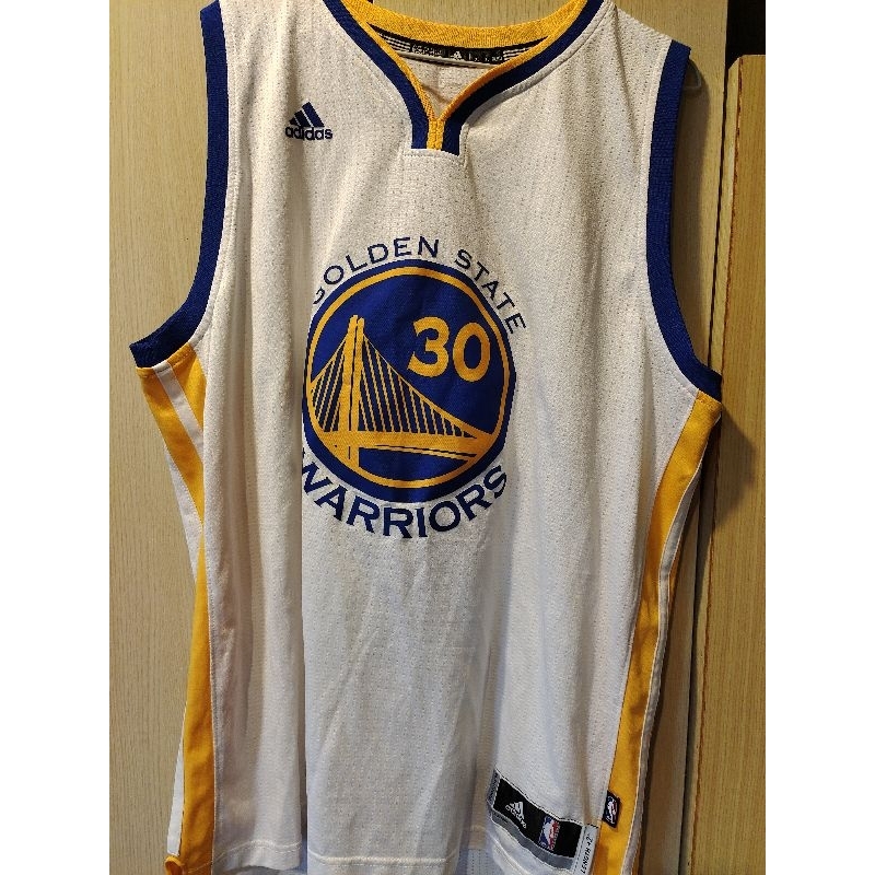 NBA 勇士 Curry 主場球衣 XL 九成新