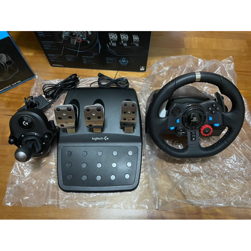 二手【Logitech 羅技】G29 DRIVING FORCE 賽車遊戲方向盤