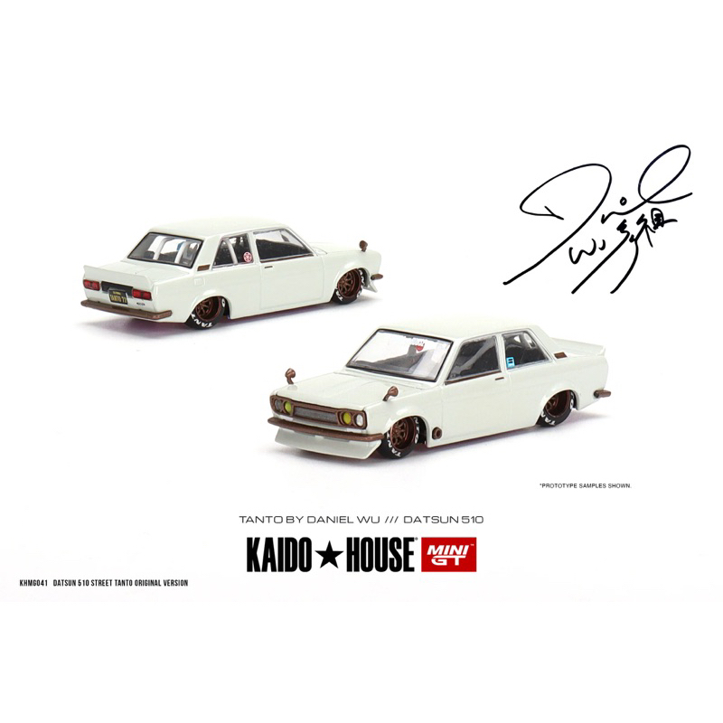 Kaido House + MINIGT 1:64 Datsun 510 Street Tanto Daniel Wu