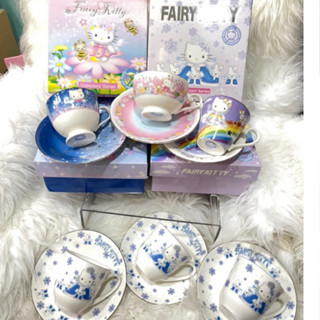 日本進口Hello Kitty精靈系列全咖啡杯組