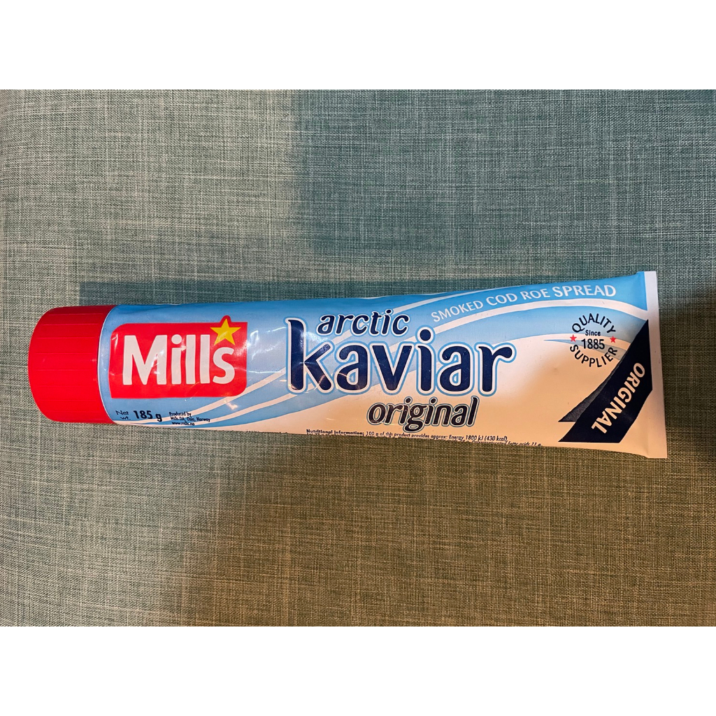 【現貨】 Mills 牙膏魚子醬 原味 美乃滋 魚子醬 北歐 冰島 挪威 小豬超市 kaviar artico 代購
