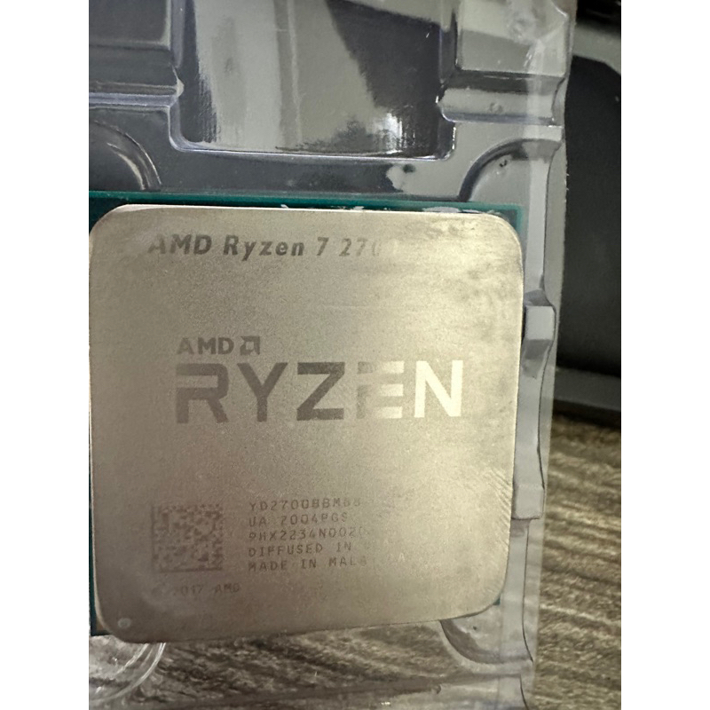 r7 2700 散片 針腳無歪斜