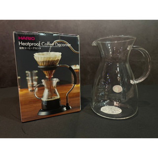 【日本製】HARIO 極簡把手玻璃壺 400ml Heatproof Coffee Decanter HCD-2T