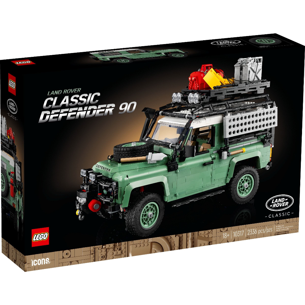 LEGO 10317 路虎《熊樂家 高雄樂高專賣》Land Rover Defender 90 Icons