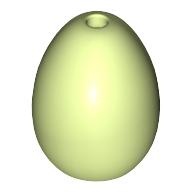 LEGO 樂高 24946 黃綠色 雞蛋 蛋 食物 Egg Hole on Top 6398468