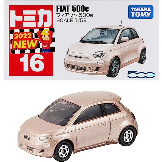 NO.16 Fiat 500e 飛雅特日版TOMICA 多美小汽車