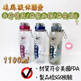 【品華選物】永昌寶石牌 Y-778 追風休閒壺 1100 ml 台灣製造 附吸管 附掛勾 水壺 休閒壺 運動水壺 彈蓋