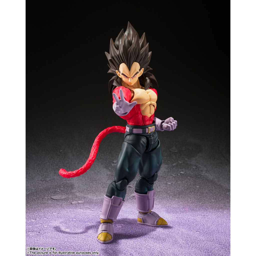 【BANDAI 】預購24年1月 代理版 S.H.F 七龍珠 超級賽亞人4 貝吉達 可動 再販