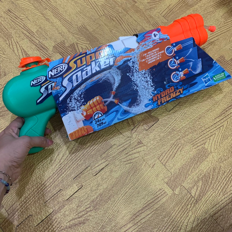 ［沐沐屋]NERF 樂活打擊水槍系列-狂浪水槍玩具兒童水槍玩水玩具兒童戶外玩具戲水玩具兒童玩具槍0705