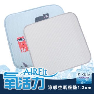 【格藍傢飾】AIRFit氧活力涼感透氣空氣坐墊 座墊 涼墊 省電 空氣坐墊 萬用墊 寵物墊 3D立體 可水洗