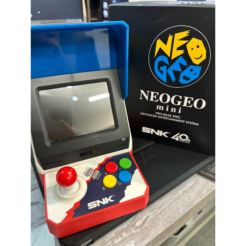 🔥收藏出清✨正版SNK 40th 紀念遊戲機 NEOGEO mini 亞洲版 迷你遊戲機 街機