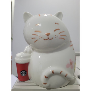現貨星巴克越南限定新年系列貓咪兔年杯子馬克杯存錢筒