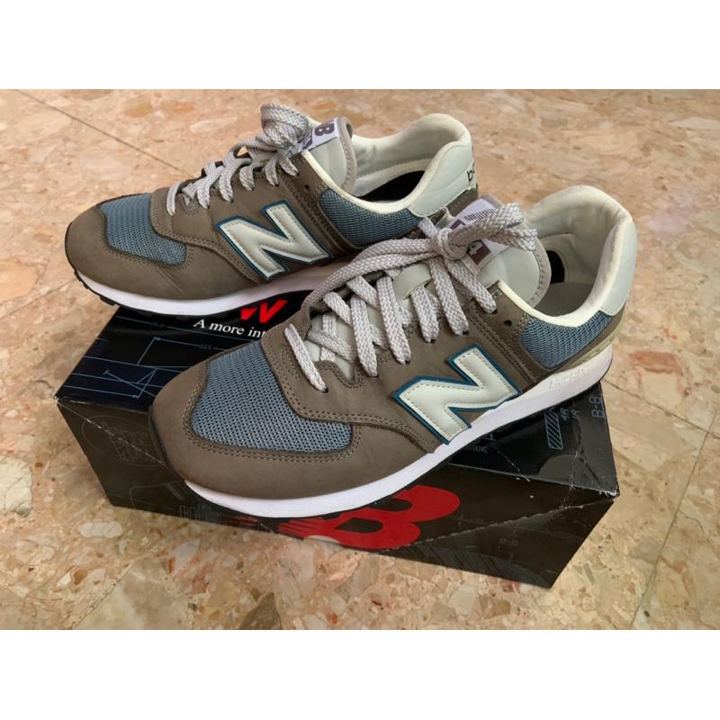 二手new balance Ml574gyc 574gyc 鞋皇 鋼鐵藍1300JP色