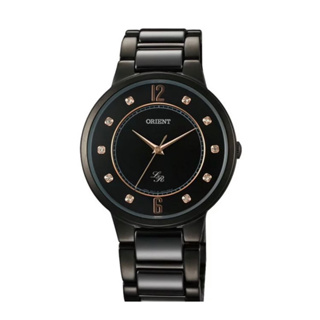 ORIENT 東方錶 經典系列 優雅真鑽腕錶 FQC0J001B / 36mm首都鐘錶