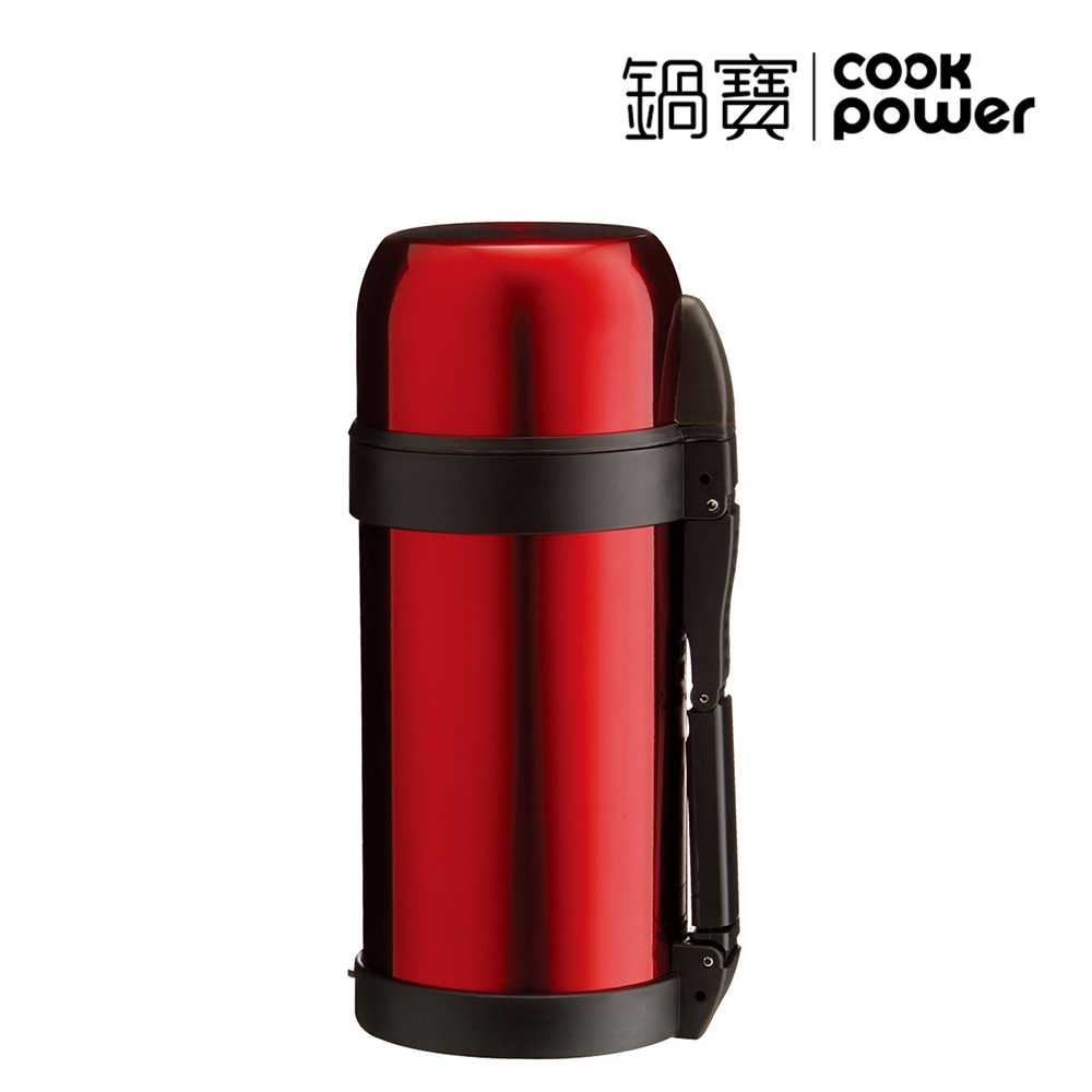 鍋寶 超真空保溫瓶 1200ml 紅色 手提式 VB-5012QT