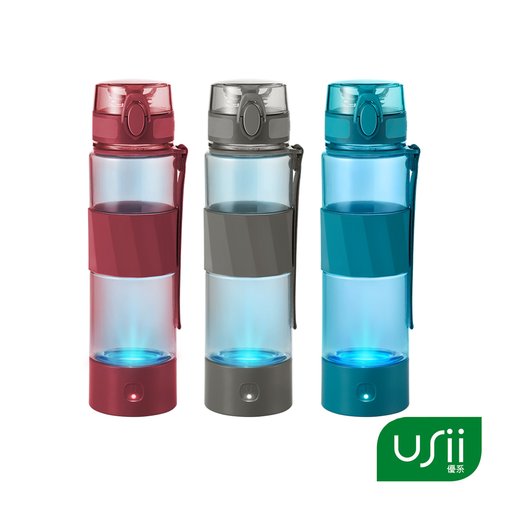 USii 優淨水 UVC抗菌水瓶500ml(3色可選)