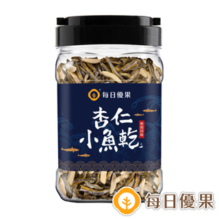 每日優果 罐裝杏仁小魚乾220G