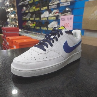 NIKE COURT VISION LOW 男款 運動 休閒鞋 DH2987-103 白藍黃 板鞋