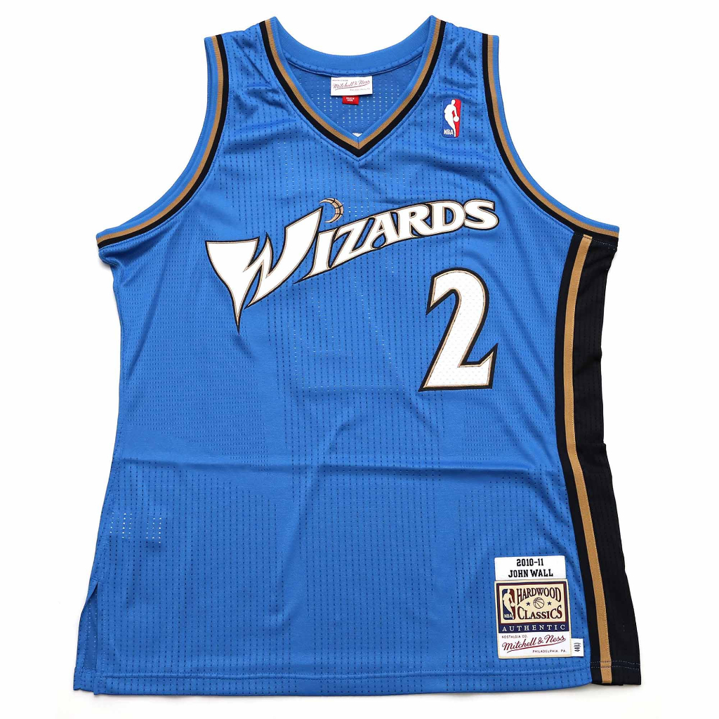 NBA 球員版球衣 John Wall 2010-11 Road 巫師 藍