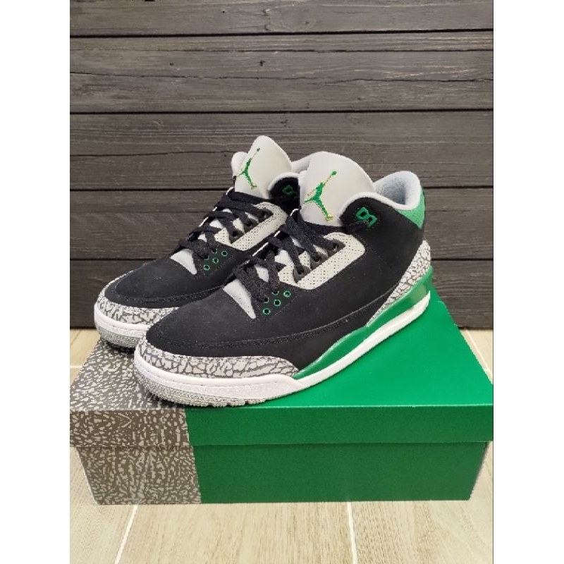 Nike Air Jordan 3 “Pine Green” 經典黑綠色爆裂紋 AJ3 喬丹3代 類黑水泥 籃球鞋