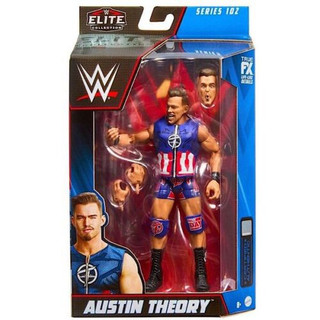 ☆阿Su倉庫☆WWE摔角 Austin Theory Elite 102 Figure 冠軍巨星精華版人偶附頭雕及偶衣