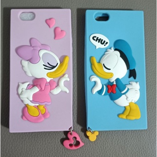 * 降價出清 限定 日本 迪士尼 唐老鴨 黛西 造型 iPhone5 / iPhone5s 手機保護殼 2入1組